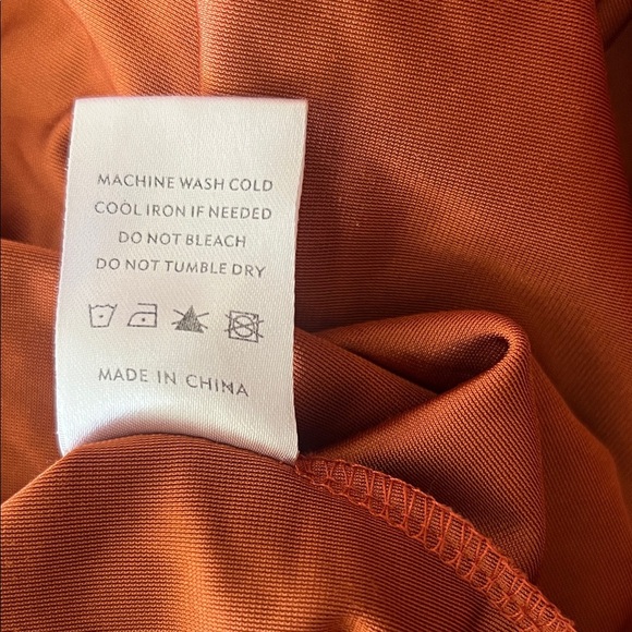 Meghan Terracota Velvet Wrap Maxi Dress - Picture 9 of 12